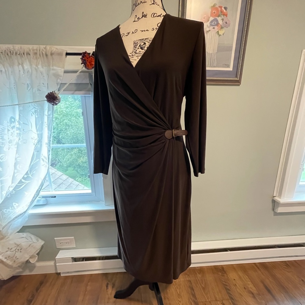 Lauren Ralph Lauren Jersey Dress Sz 14